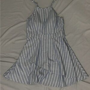 Striped Sleeveless Dress